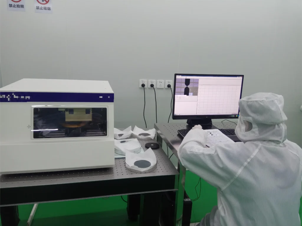 Home 101 VCSEL DBR fabrication step 1 process