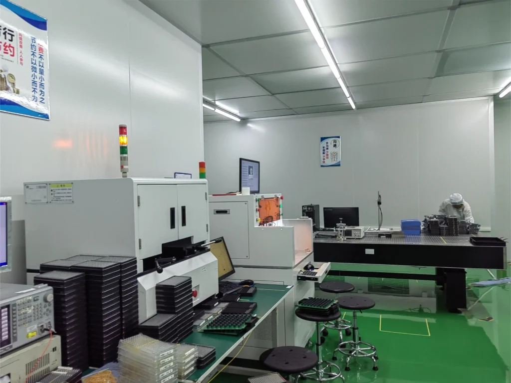 Automated hermetic packaging process for VCSEL laser diodes