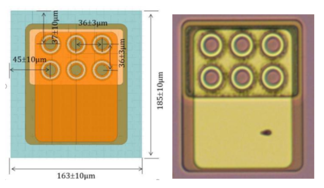 660NM 7mW VCSEL CHIP