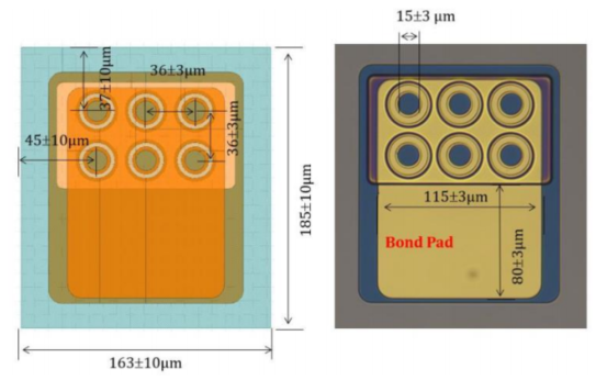 680NM 18MW VCSEL CHIP